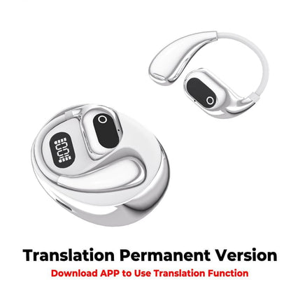 MS190 AI Translation Earbuds | 156 Languages Real-Time | Bluetooth 5.3 Wireless Earphones