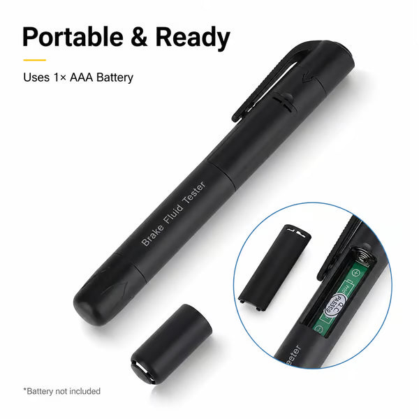 🛠️Battery Tester Car Brake Fluid Tester For Dot3/DOT4 Battery Liquid Digital