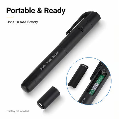 🛠️Battery Tester Car Brake Fluid Tester For Dot3/DOT4 Battery Liquid Digital