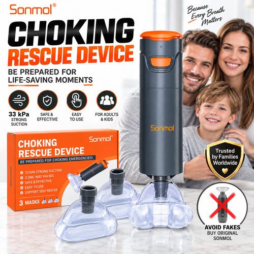 Automatic Anti-Choking Rescue Device – Portable Airway Emergency Aid for Adults & Kids