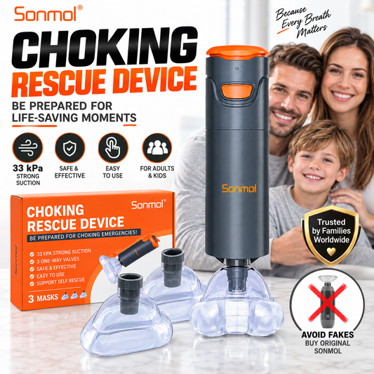 Automatic Anti-Choking Rescue Device – Portable Airway Emergency Aid for Adults & Kids