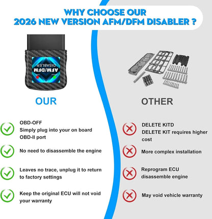 🚗🔧AFM/DFM Disabler,afm delete Compatible with 5.3 Silverado 6.2 Sierra 2007-2022