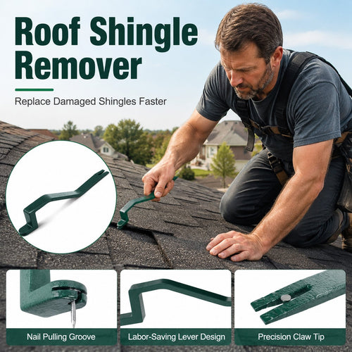 Roofing Snake Shingle Remover Tool