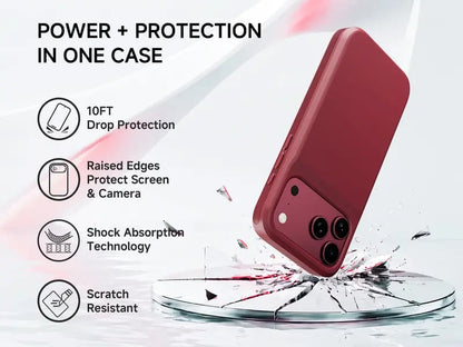 2-in-1 Charging Case for iPhone Stay Charged. Stay Protected.