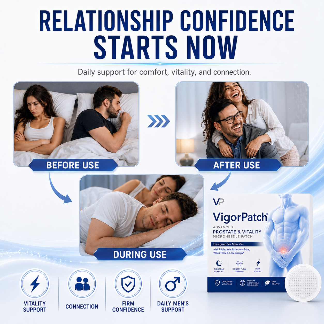 Advanced Vitality Microneedle Patch (🍆 Enhanced Fullness & Size Appearance ⚡ Stronger)