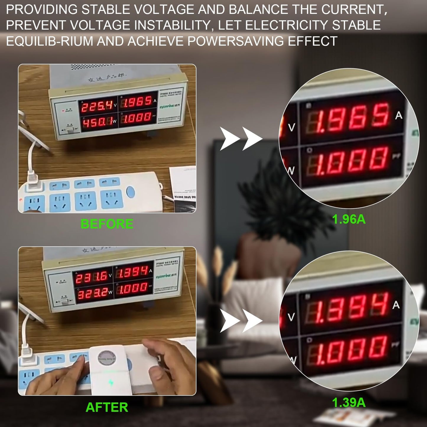 WattSaversTM Power Saving Device