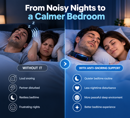 Smart Anti-Snoring Device – Simple Bedtime Snoring Support