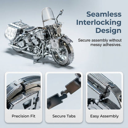 Silver 3D Metal Assembly Puzzle