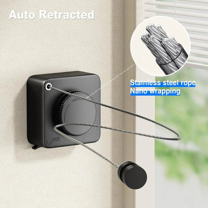 Adjustable Retractable Laundry Drying Rack