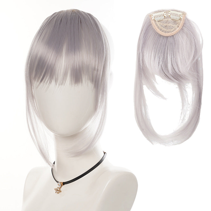 Natural Looking Clip-In Bangs – Blends Seamlessly with Your Own Hair. No One Will Guess✨