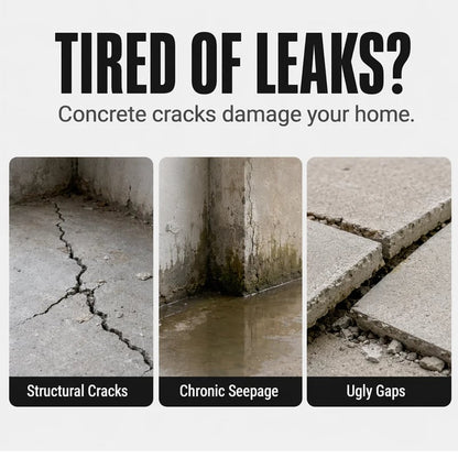 🏠 Waterproof Concrete Crack Filler for Indoor & Outdoor Use