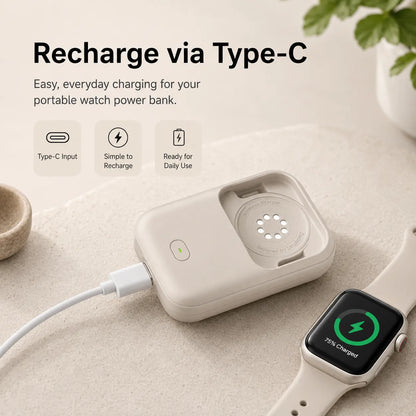 ⌚ Portable Apple Watch Power Bank