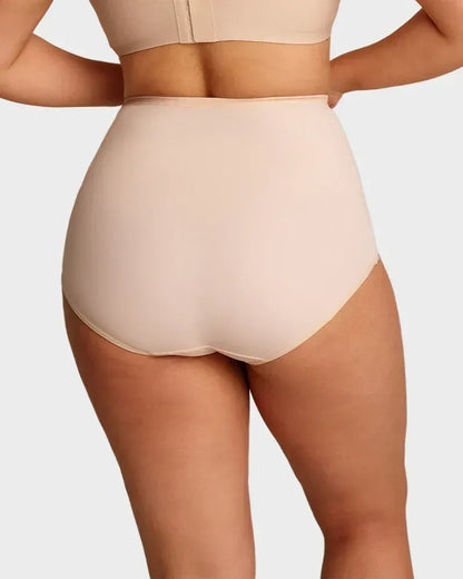 💟Plus-Size High-Waist Cross Tummy Control Panties🩲