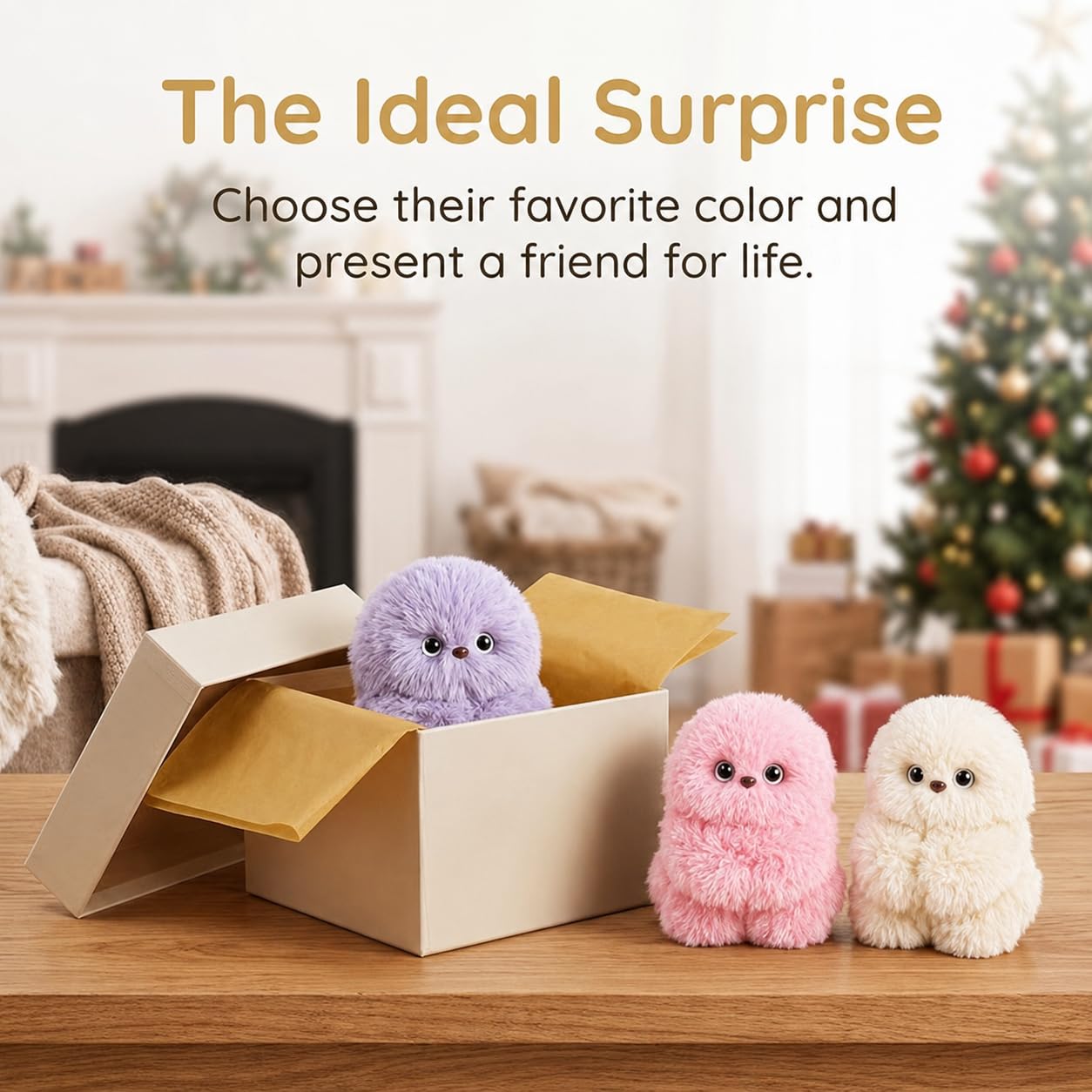 Smart Interactive Fluffy Robot Companion