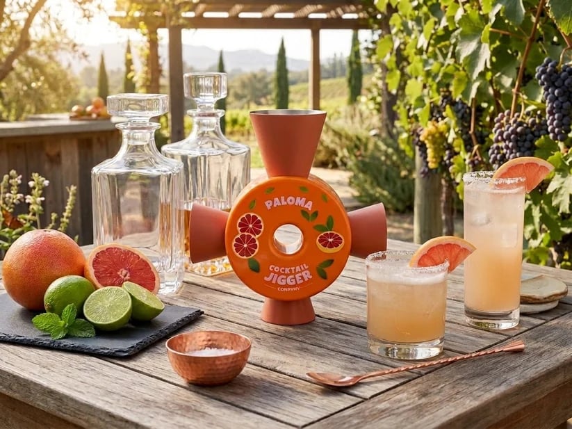 🍸The Home Bartender Cocktail Jigger – Perfect for Cocktail Lovers, Beginners & Anyone Ready to Mix Like a Pro 🍸