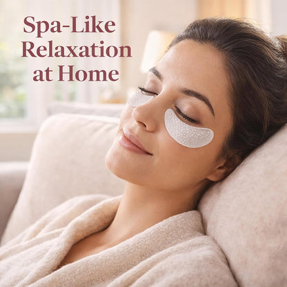Micro Needle Eye Patches for Dark Circles & Wrinkles | Hyaluronic Acid Under Eye Treatment
