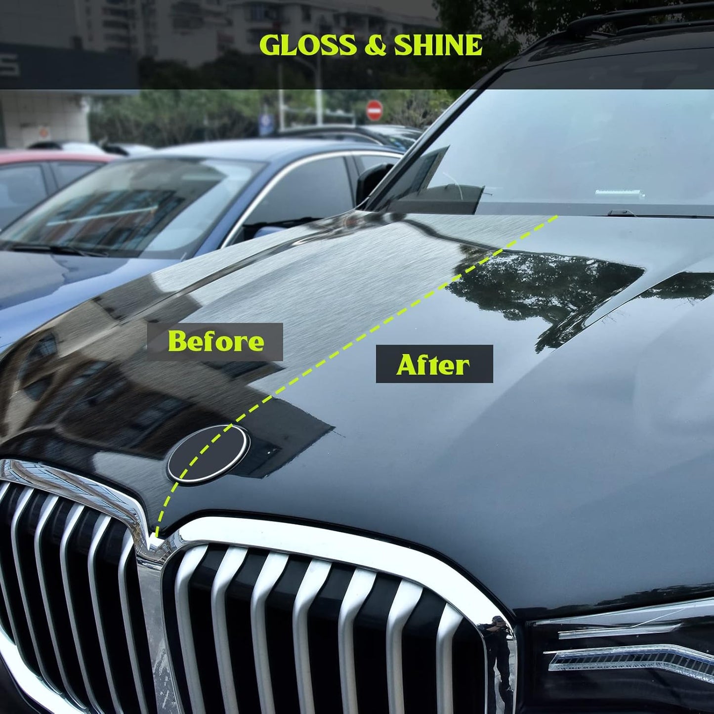 Car Stuff Shiner and Protector-Hand-Applied Clear Coat with Rust Inhibitors and UV Protection