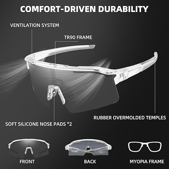 🔥Limited Time 49% Off✨UV-Protective Sunglasses for Hiking & Cycling