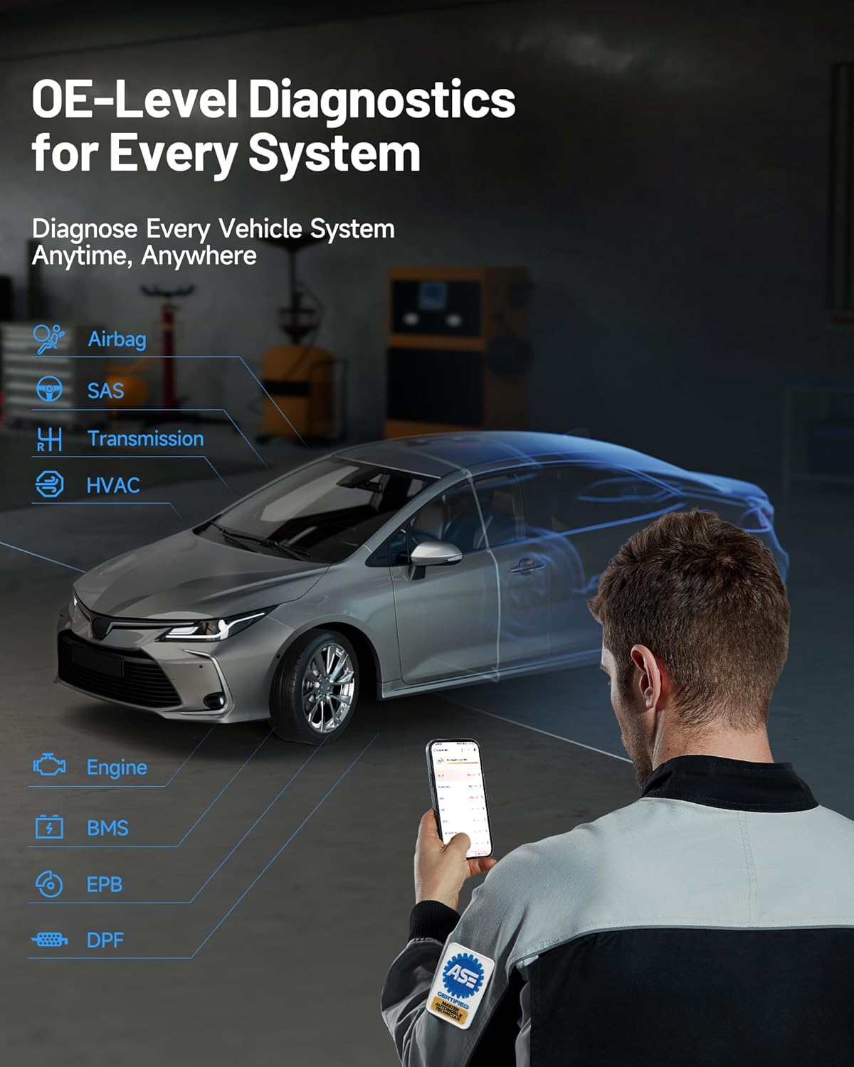 HOT SALE 60% OFF 🔥2026 NEW OBD2 Scanner Bluetooth Wireless Full System Diagnostic Tool