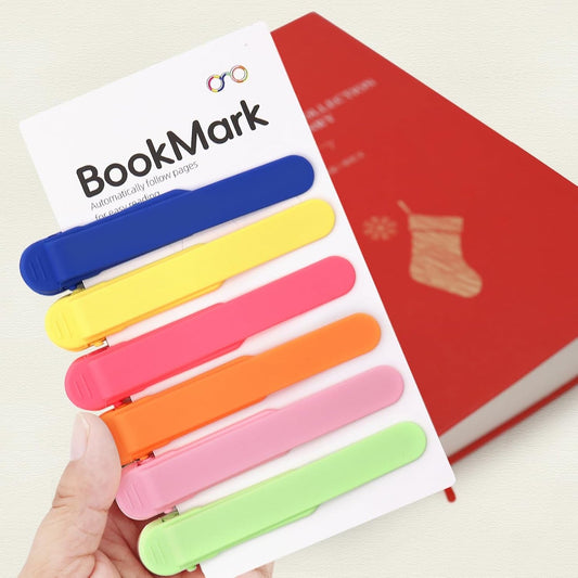 Automatic Silicone Smart Bookmark – Innovative Book Clip