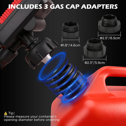 Portable Automatic Fuel Transfer Pump with Auto-Stop