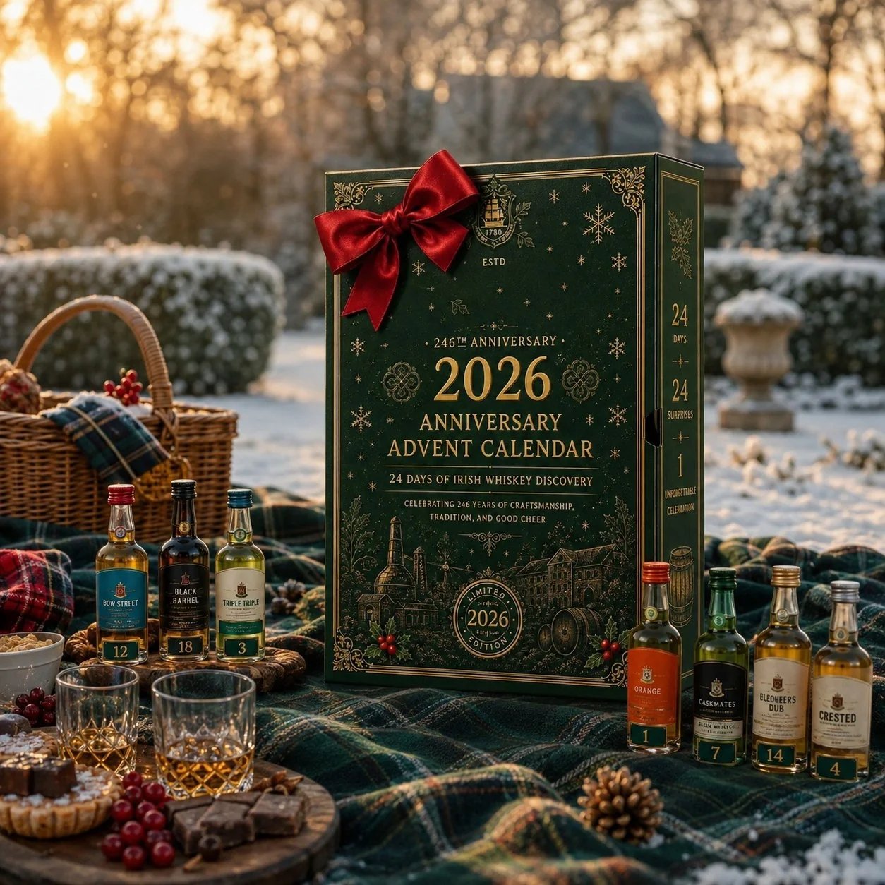 2026 246th Anniversary Advent Calendar📅24 DAYS OF IRISH WHISKEY DISCOVERY