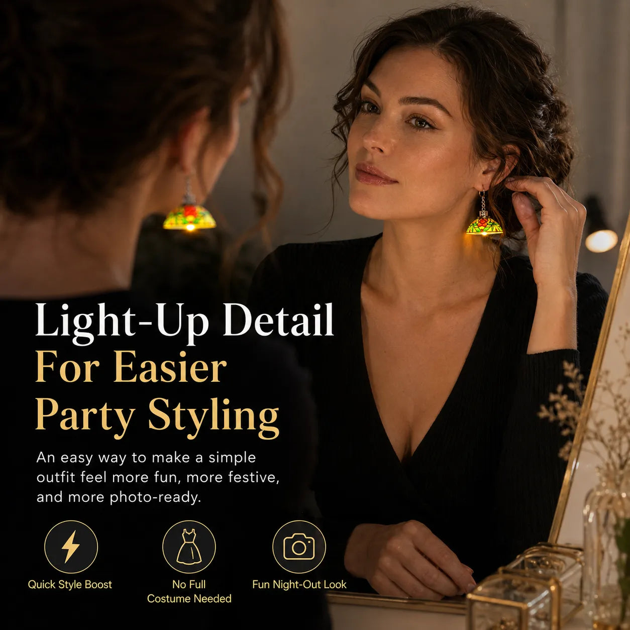 🔥😍Light-Up Chandelier Earrings | The Perfect Party Accessory For Fun Nights & Special Moments