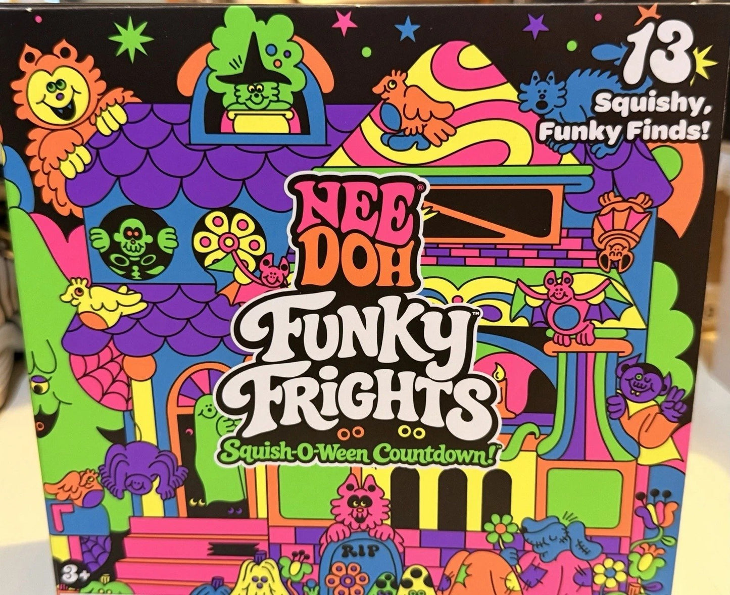 NeeDoh Funky FrightsTM Squish-O-Ween Countdown
