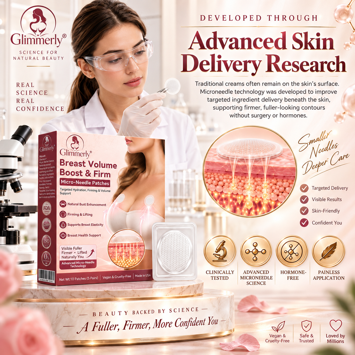 𝐆𝐥𝐢𝐦𝐦𝐞𝐫𝐥𝐲®✅ 𝐁𝐫𝐞𝐚𝐬𝐭 𝐕𝐨𝐥𝐮𝐦𝐞 𝐁𝐨𝐨𝐬𝐭 & 𝐅𝐢𝐫𝐦 𝐌𝐢𝐜𝐫𝐨-𝐍𝐞𝐞𝐝𝐥𝐞 𝐏𝐚𝐭𝐜𝐡𝐞𝐬💖