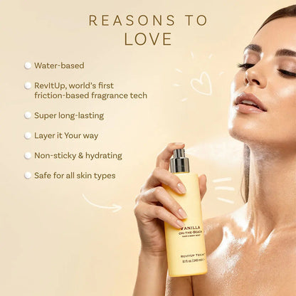 🎁💕60% OFF-Vanilla on the Beach Hair & Body Mist for Women