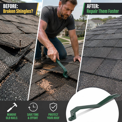 Roofing Snake Shingle Remover Tool