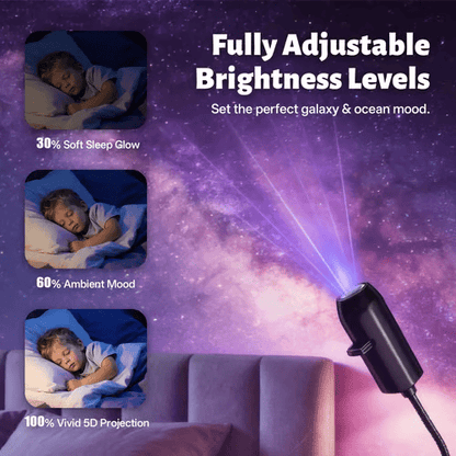 🌟NEXT-GEN SMART PROJECTION HD Smart Dynamic 5D Holographic Night Light Projector