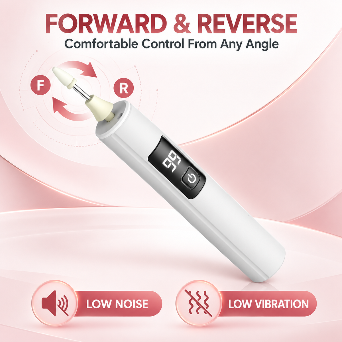🔥Electric Nail Grinder With LED Light