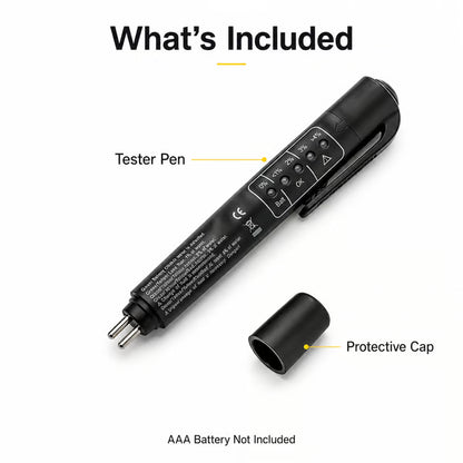 🛠️Battery Tester Car Brake Fluid Tester For Dot3/DOT4 Battery Liquid Digital