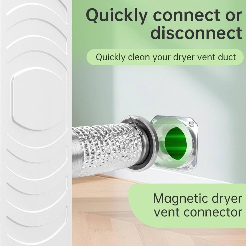 🔥 49% OFF---Magnetic Dryer Vent Coupler | Fast & Sealed Connection