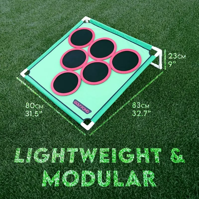 Golf Pong Game Set | Indoor & Outdoor Golf Beer Pong