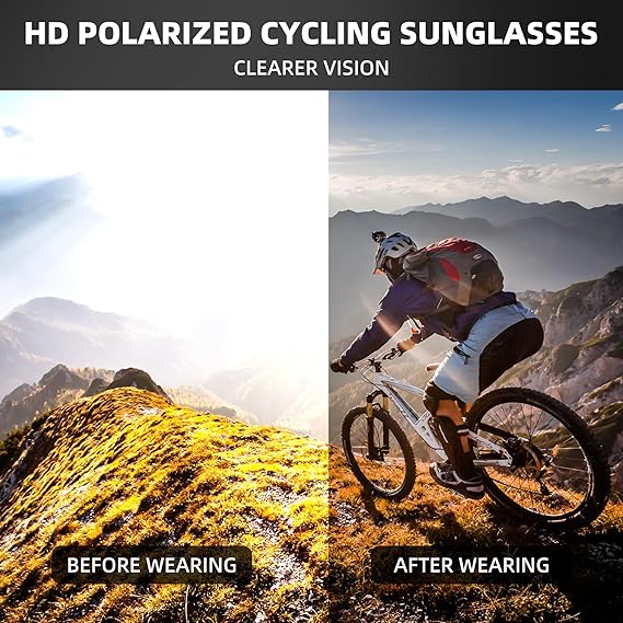🔥Limited Time 49% Off✨UV-Protective Sunglasses for Hiking & Cycling