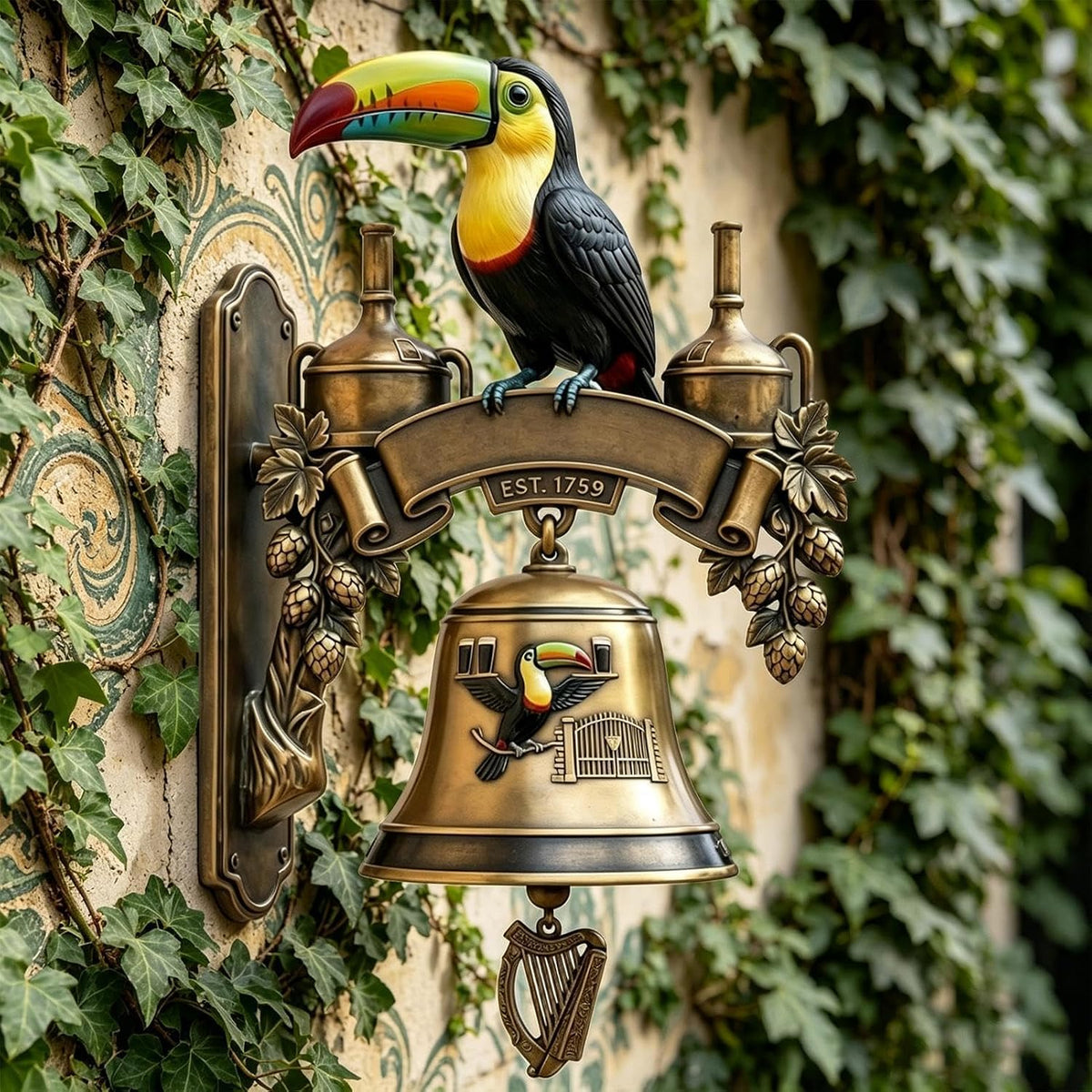 Heritage Series – Toucan Collectible Wall-Mounted Bell