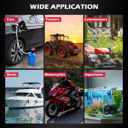 Portable Automatic Fuel Transfer Pump with Auto-Stop