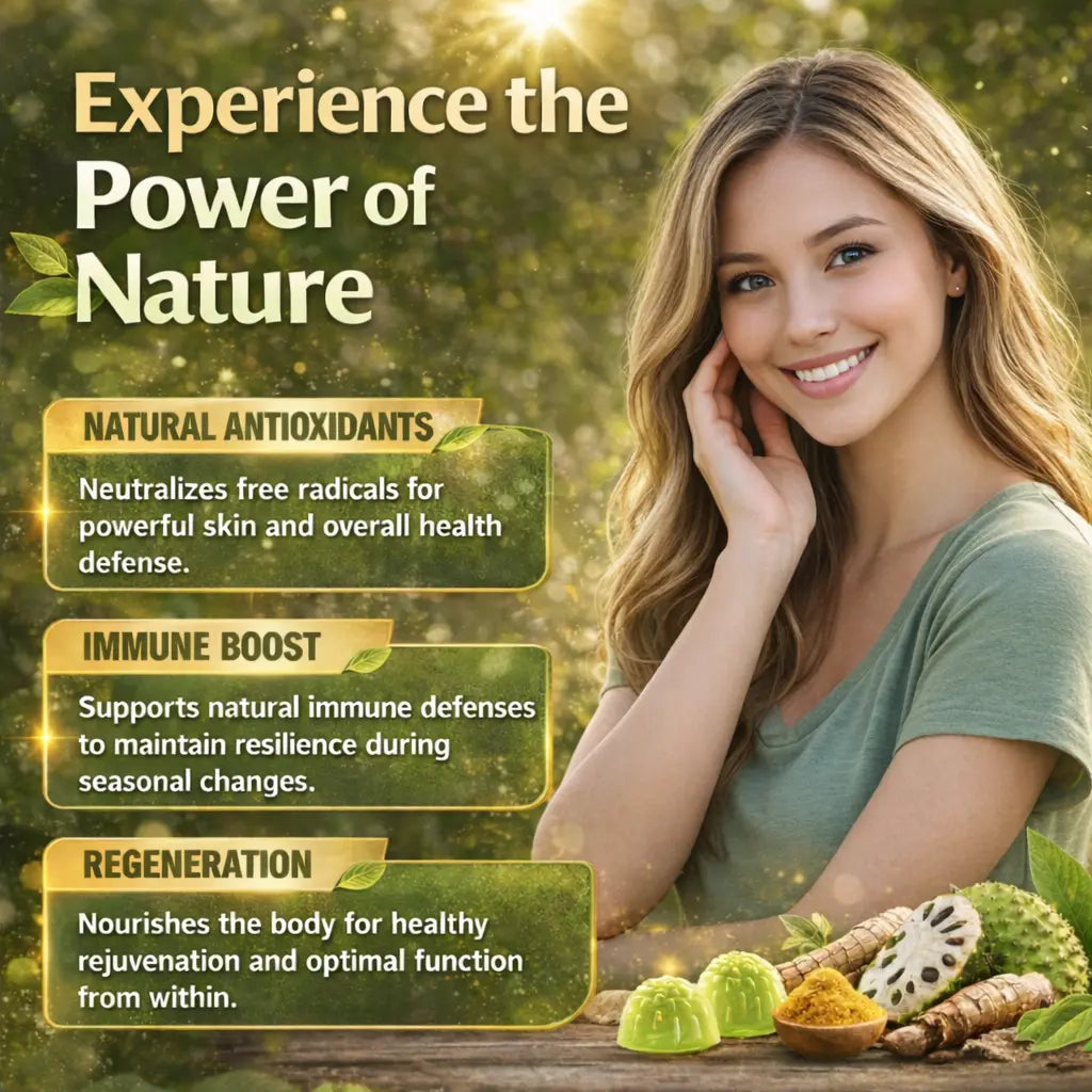 Soursop Gummies 20-in-1 Herbal Complex Capsules