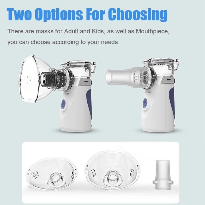 Ultrasonic Portable Nebulizer For Children & Adults
