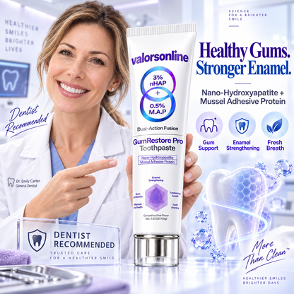 Mussel Adhesive Protein Toothpaste | Nano-Hydroxyapatite