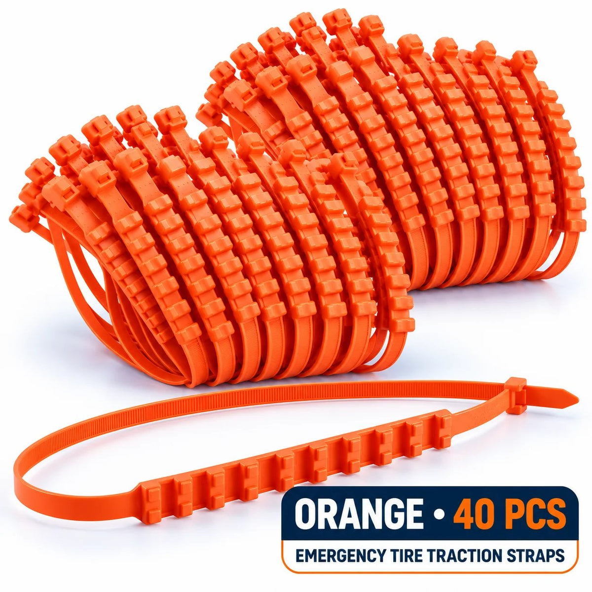 Emergency Tire Traction Straps – Quick-Install Grip for Snow, Ice & Mud