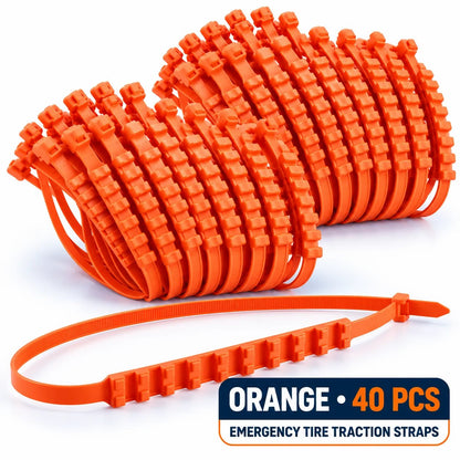 Emergency Tire Traction Straps – Quick-Install Grip for Snow, Ice & Mud