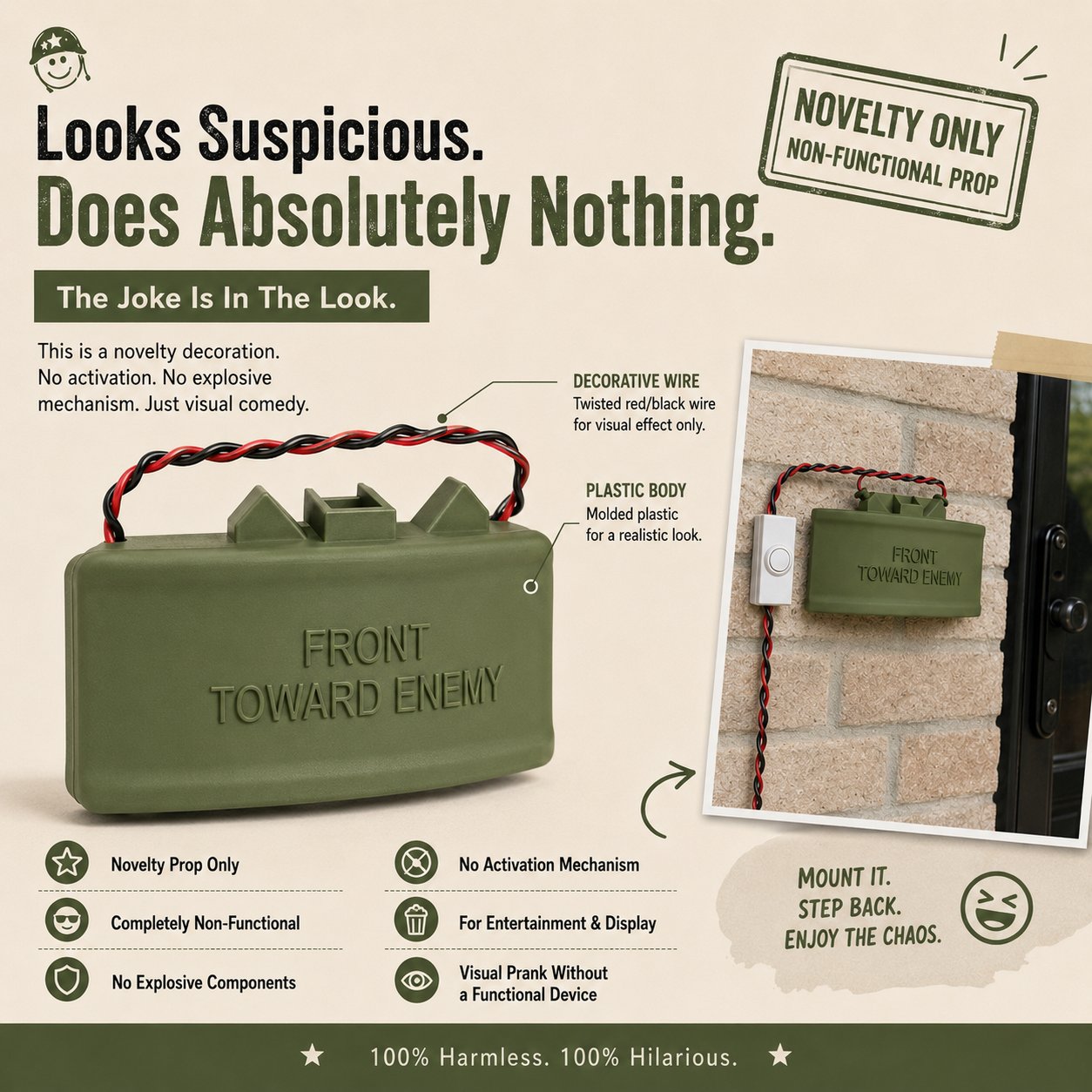 😂 M18A1 Prank Doorbell