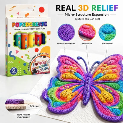 3D Relief Art Pen – Turn Flat Drawings Into Touchable 3D Art