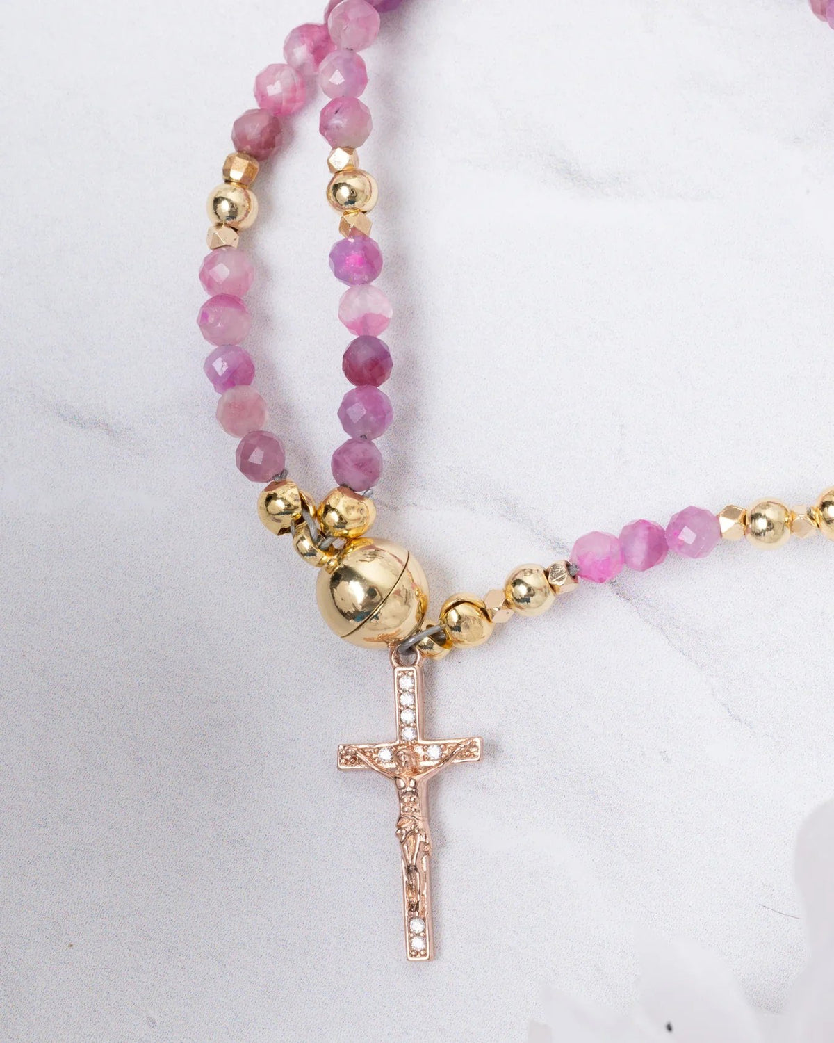 🔥🔥 ✝️Handcrafted rosary bracelets -  A Warm Companion for Your Faith Journey📿