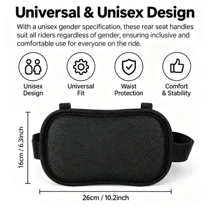 🏍️ Motorcycle Passenger Safety Grip – Rider-Worn Handle for More Comfortable & Confident Rides