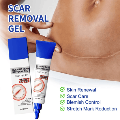 🧴Advanced Silicone Smoothing Gel - Professional Smoothing Formula for New & Old Scars