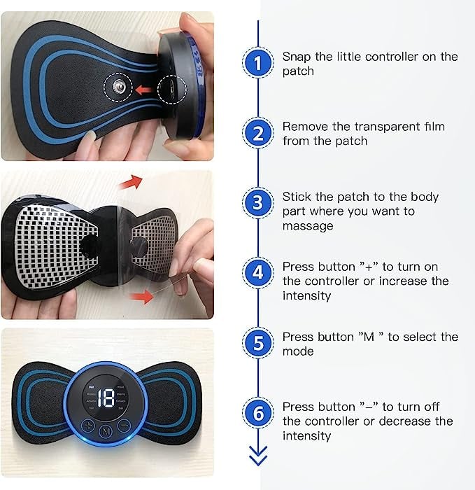 (Hot Sale 60% OFF) Portable Neck Body Massager - BUY 2 GET 1 FREE NOW!!!